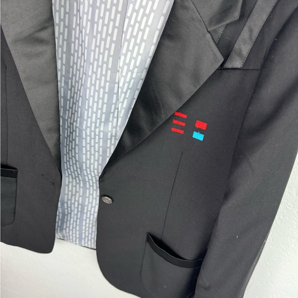 Star Wars Blazer Womens Small Black Darth Vader Sith Empire Death Star Jacket - Picture 4 of 12